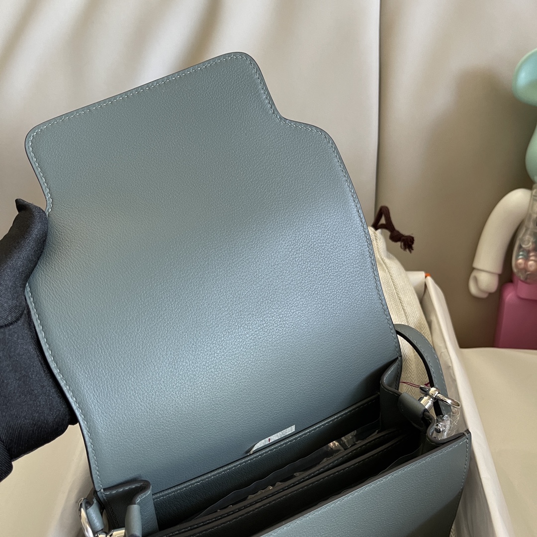 에르메스 룰리스18 아몬드그린 금장 에버컬러